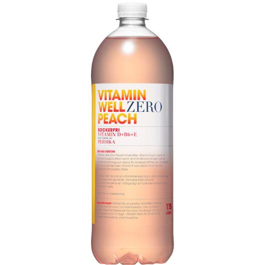 Dryck VITAMIN WELL Zero Peach 1,15L