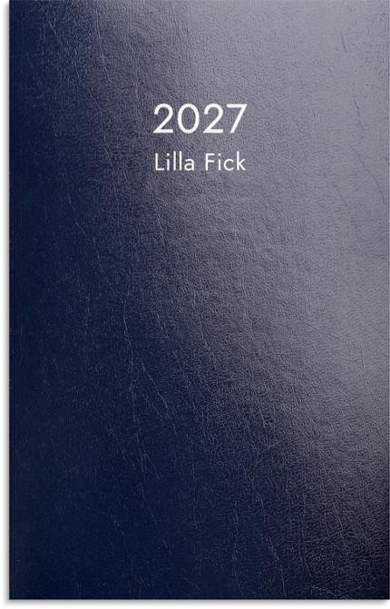 Kalender Lilla Fick 2027 blå