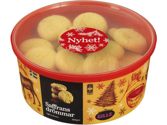 Kakor GILLE Saffransdrömmar 300g