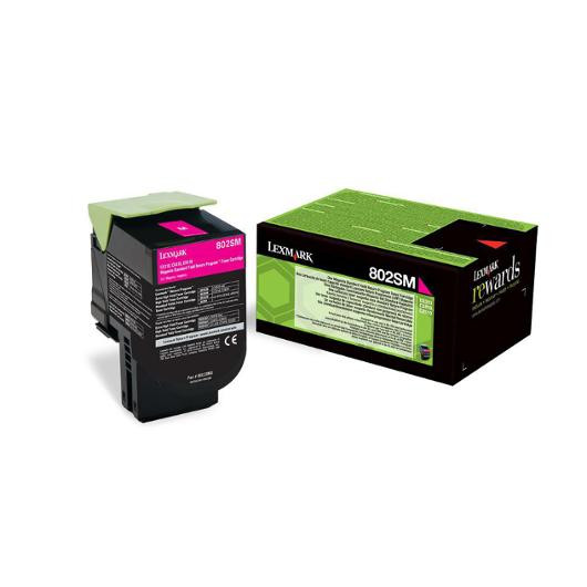 Toner LEXMARK 80C2SM0 802SM 2K magenta