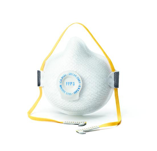 Andningsskydd MOLDEX 3705 vent FFP3 8/fp