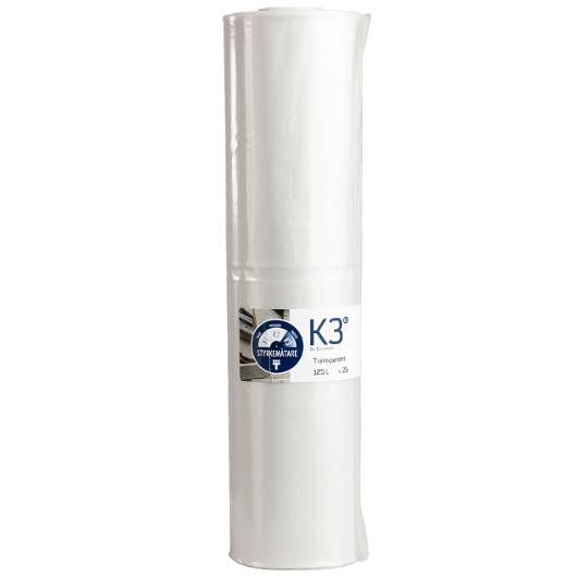 Plastsäck LD K3 125L 50my transp 25/rl