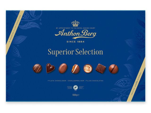 Choklad ANTHON BERG Superior ask 1kg