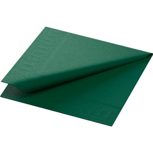Servett 3-lags 24x24cm grön 250/fp