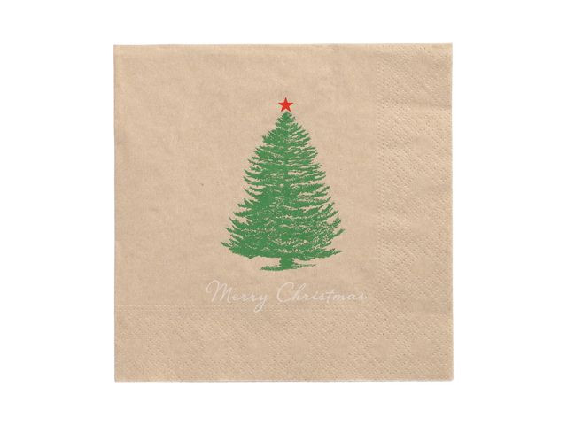 Servett Merry Chris 3-lags 33x33cm 20/fp