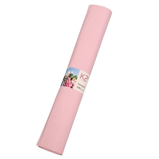 Plastsäck LD K2 125L 30my rosa 10/rl