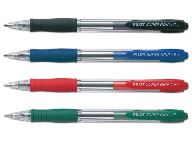 Kulpenna PILOT Super Grip G F 0,7 blå