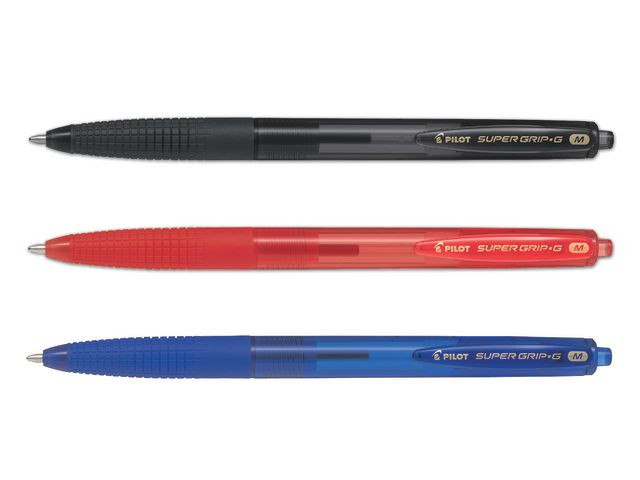 Kulpenna PILOT Super Grip G M 1mm blå