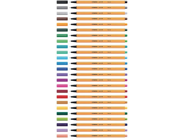 Fineliner STABILO Point 88 ljusgrön