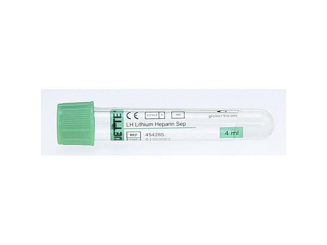 VACUETTE Mintgrön Li-Hep Gel5/3,5ml50/fp