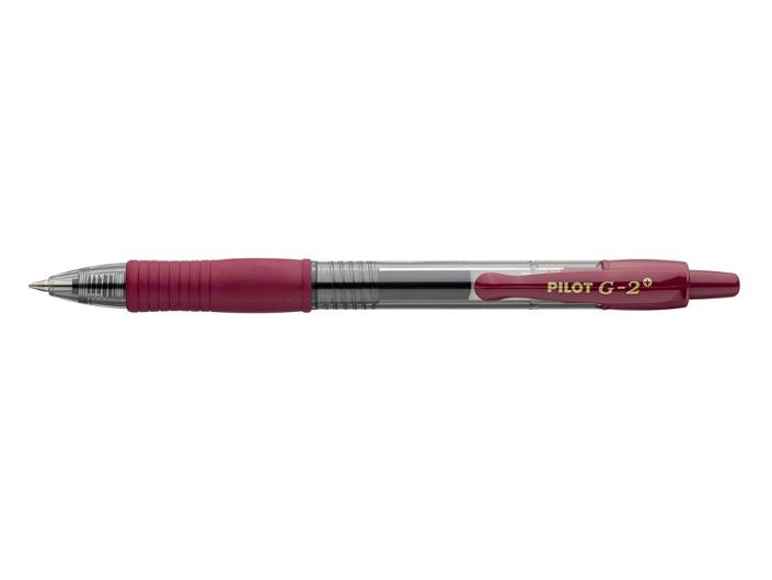 Gelpenna PILOT G2 Plus 0,7 mörkröd