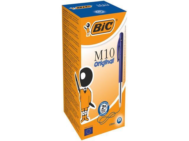 Kulpenna BIC Clic M10 1,0 blå BCL