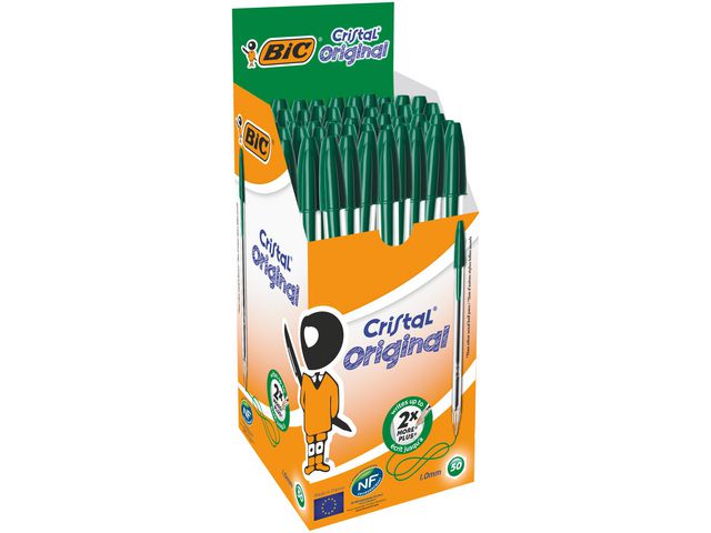 Kulpenna BIC Cristal 1,0 grön