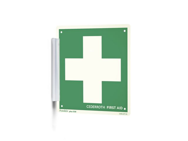 Första Hjälpen-skylt CEDERROTH