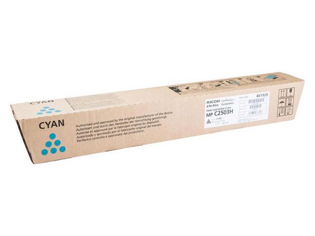 Toner RICOH 841928 9,5K cyan