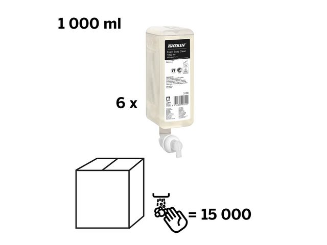 Skumtvål KATRIN Neutral 1L