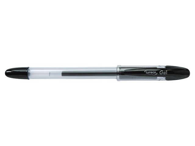 Gelpenna LYRECO grip 0,7mm svart