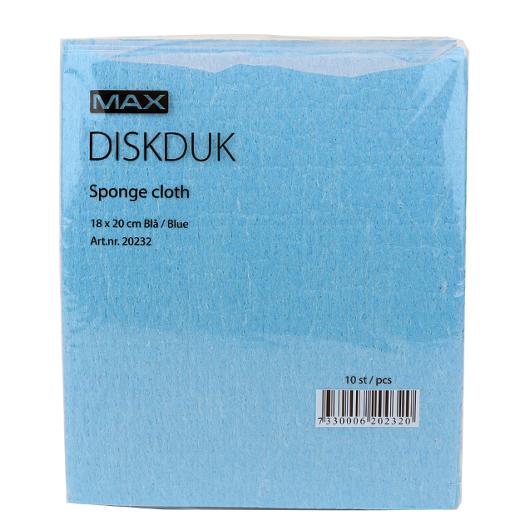 Diskduk MAX blå 10/fp