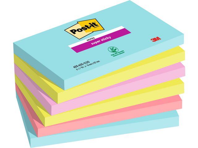 Notes POST-IT SS 76x127mm Cosmic 6/fp