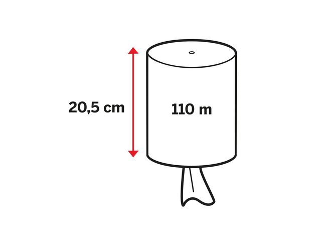 Torkrulle KATRIN Plus 1-L S 110m