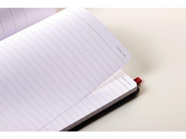 Ant.bok OXFORD A5 soft linj