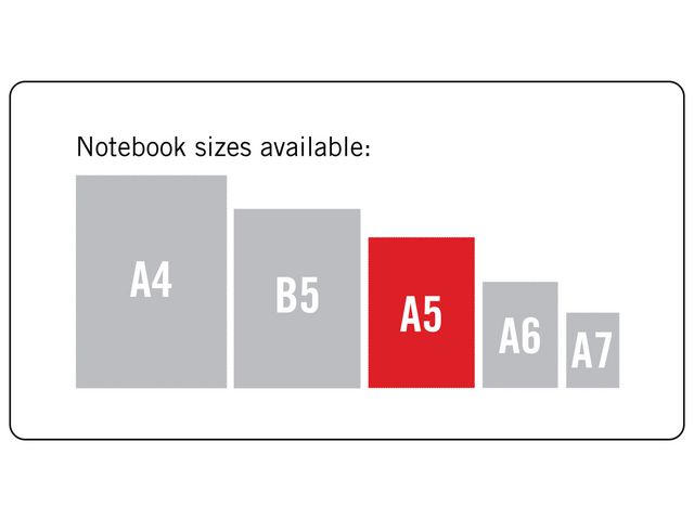 Ant.bok OXFORD A5 soft linj