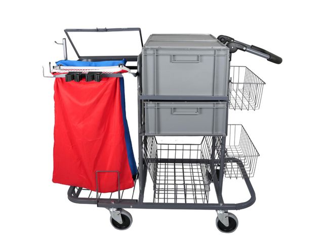 Städvagn S-Systemvagn stor städklar