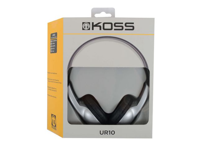 Hörlur KOSS UR10 On-Ear grå/svart