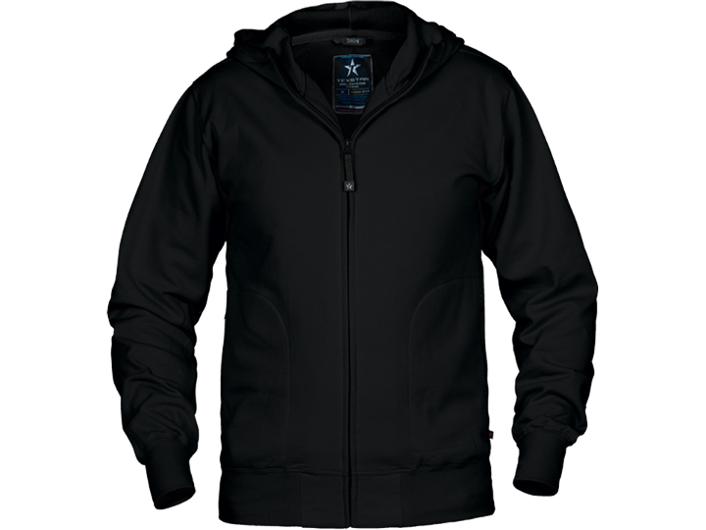 Hoodie zip TEXSTAR HC03 svart S