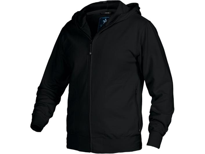 Hoodie zip TEXSTAR HC03 svart XXL