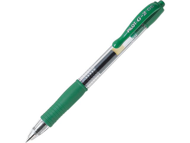 Gelpenna PILOT G2 Plus 0,5 grön