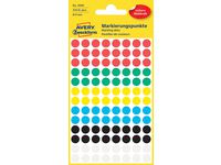 Färgkodningsprick AVERY Ø8mm färg 416/fp