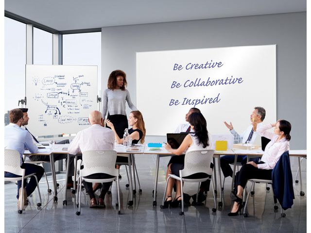 Whiteboard mobil NOBO emalj 120x90cm