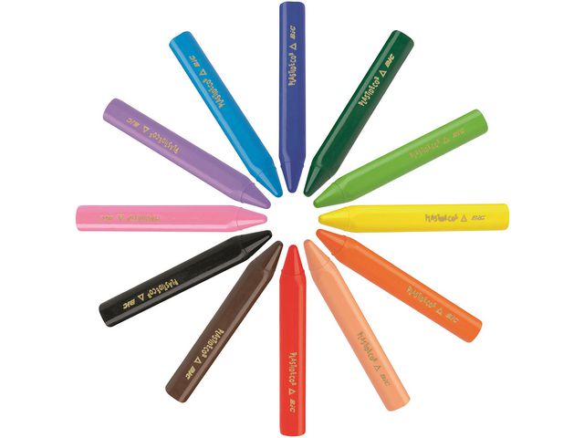 Plastkritor Bic Plastidecor 12/fp