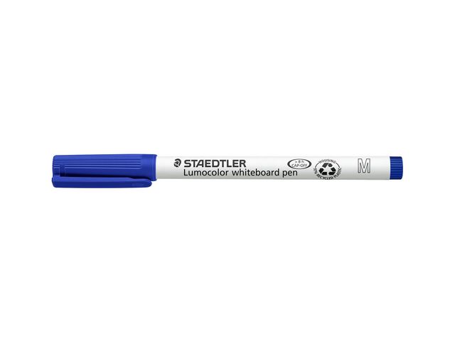 Whiteboardpenna STAEDTLER rund 1,0 blå
