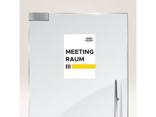 Etikett AVERY 210x297mm 100/fp