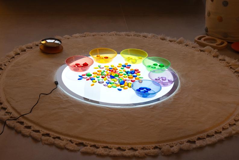 Ljusbord Science Rund 60cm LED