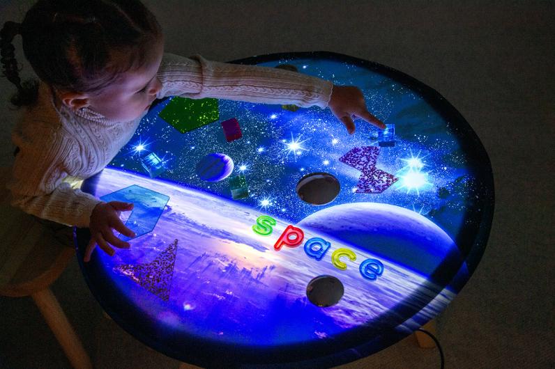 Ljusbord Science Rund 60cm LED