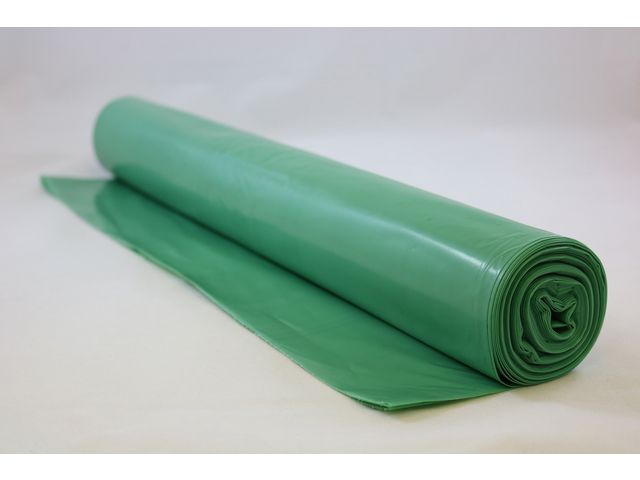 Plastsäck LLD 240L 53my grön 10/rl