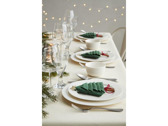 Servett TORK LinStyle Middag grön 50/fp