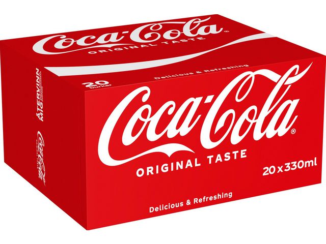 Dricka COCA-COLA 33cl burk