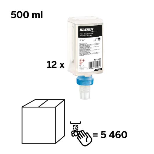 Handdesinfektion KATRIN Gel 500ml