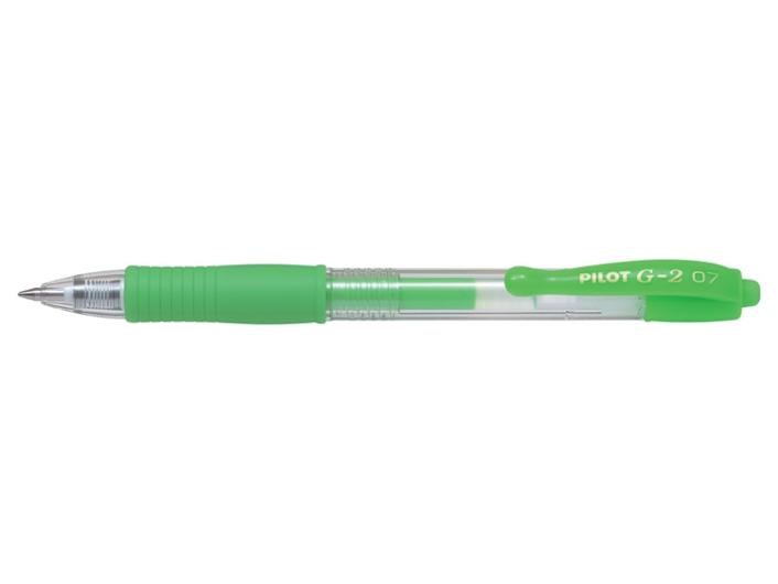 Gelpenna PILOT G2 Plus 0,7 Limegrön