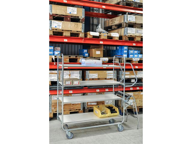 Hyllvagn 8000 4 plan 1395x1590mm XL