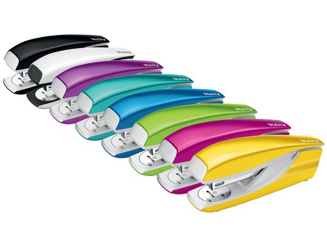 Häftapparat LEITZ WOW 5502 30ark isblå