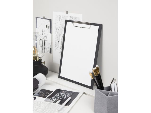 Skrivplatta BIGSO Knut Svart 32x24cm