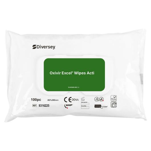 Ytdesinfektionsduk OXIVIR Excel 100/fp