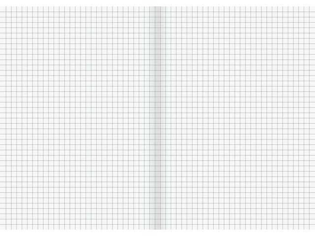 Räknehäfte A5 5x5mm mellanblå 400/fp