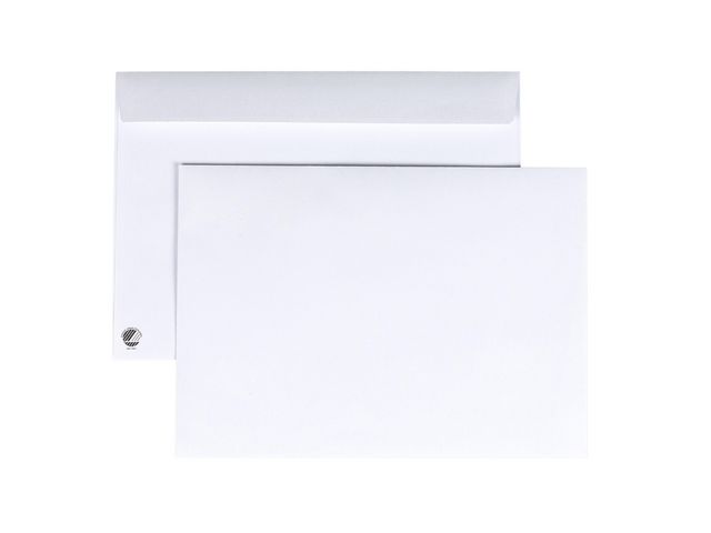 Kuvert SOBER C5 90g PS vit 500/fp