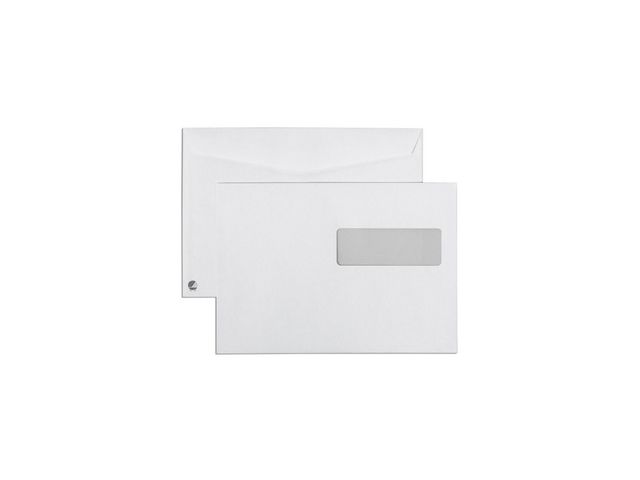 Kuvert SOBER C5 H2 FH 90g vit 500/fp